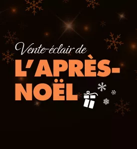 Vente éclair de l’Après-Noël