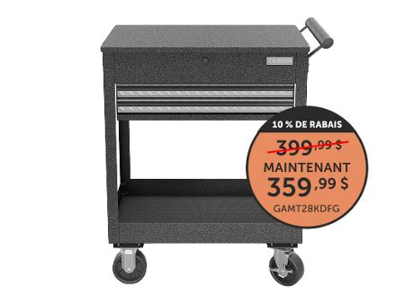 Panier utilitaire à 2 tiroirs