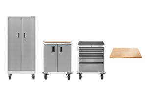 Premier Tall GearBox, Premier GearBox, Tool Storage Cabinet, & Hardwood Top